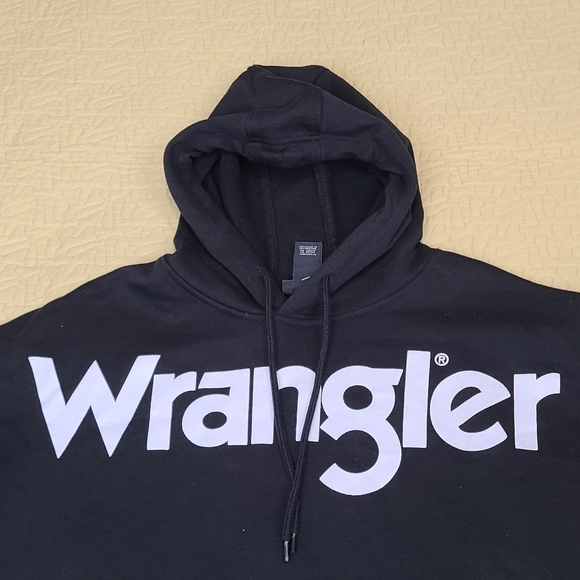 Wrangler Retro logo cropped hoodie size  S - Picture 4 of 8